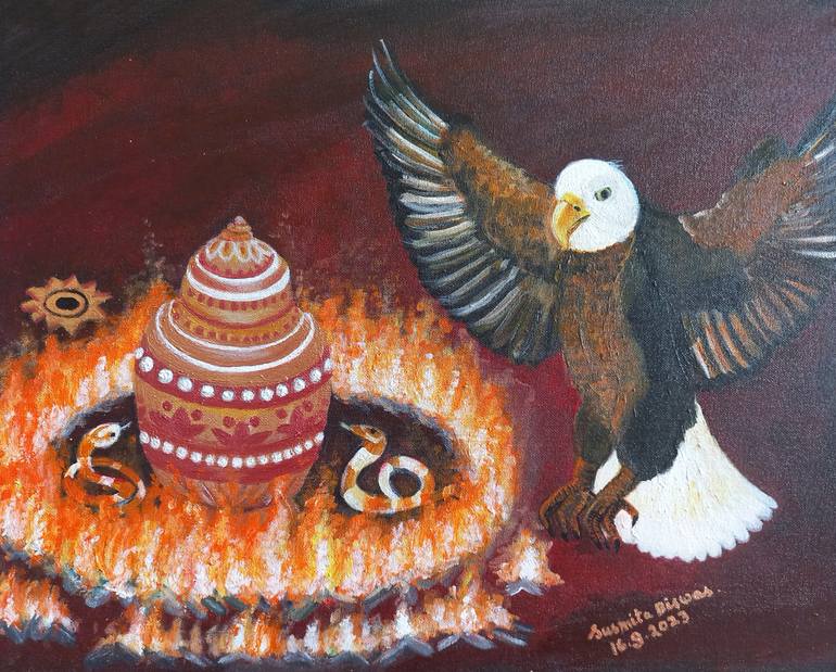 Original Figurative Other Painting by Susmita Biswas