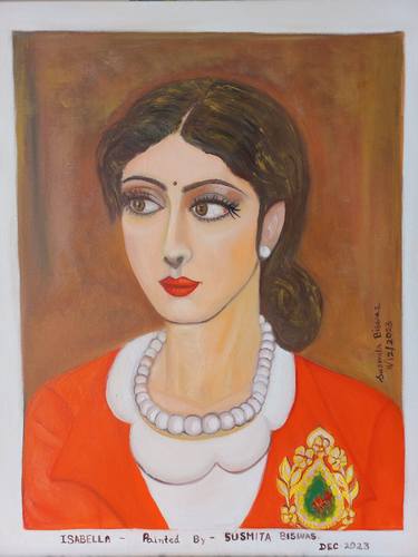 Original Portrait Paintings by SUSMITA BISWAS