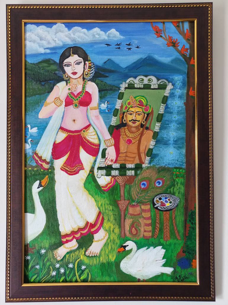 Original Figurative Other Painting by Susmita Biswas