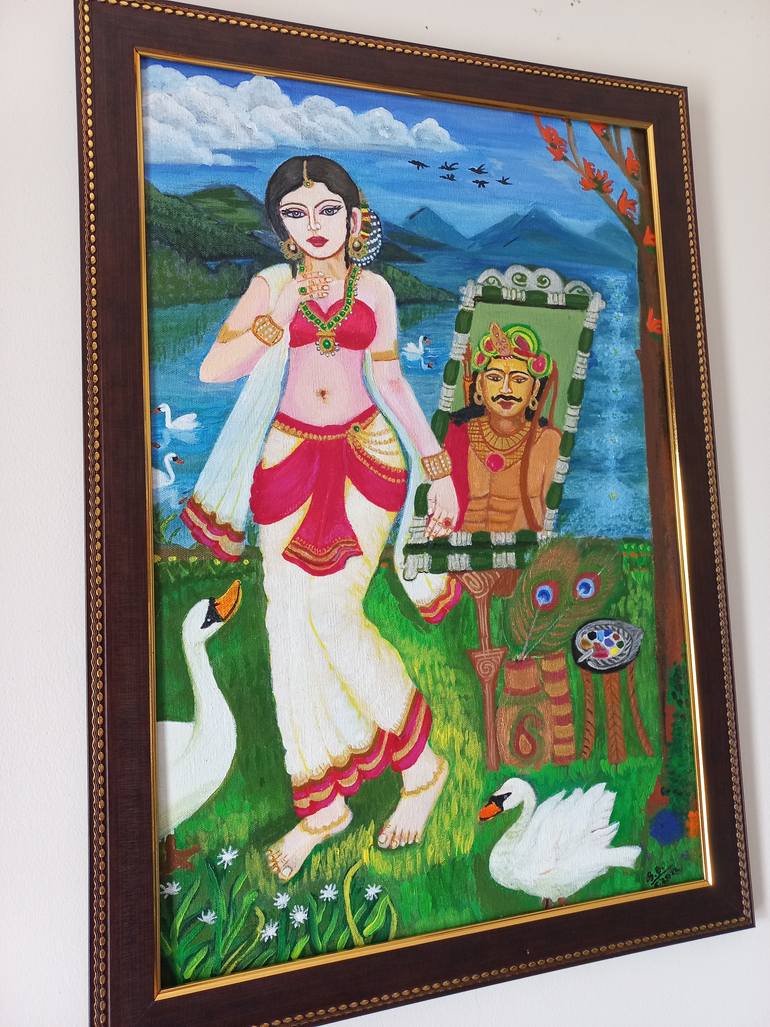 Original Figurative Other Painting by Susmita Biswas