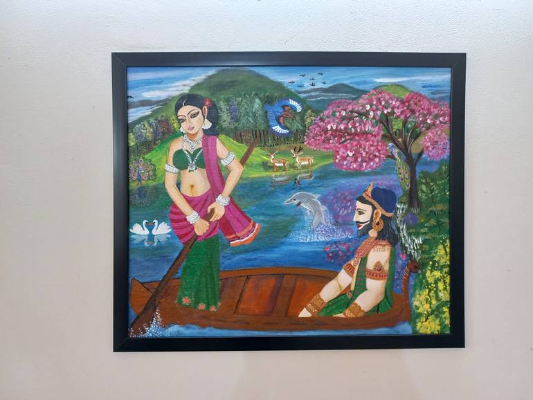 Original Figurative Other Painting by Susmita Biswas