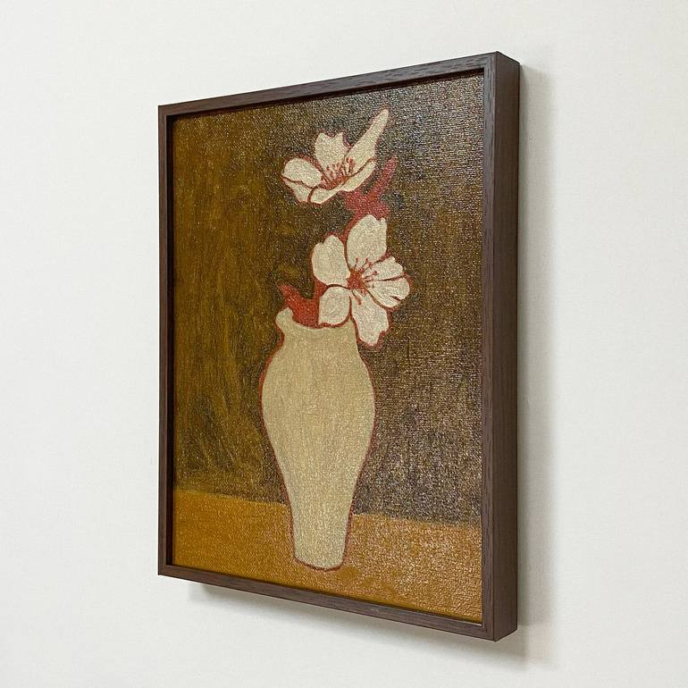 Original Floral Painting by Tommy Lam