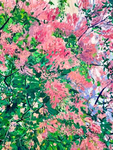 Original Impressionism Botanic Paintings by Anastasya Martynova