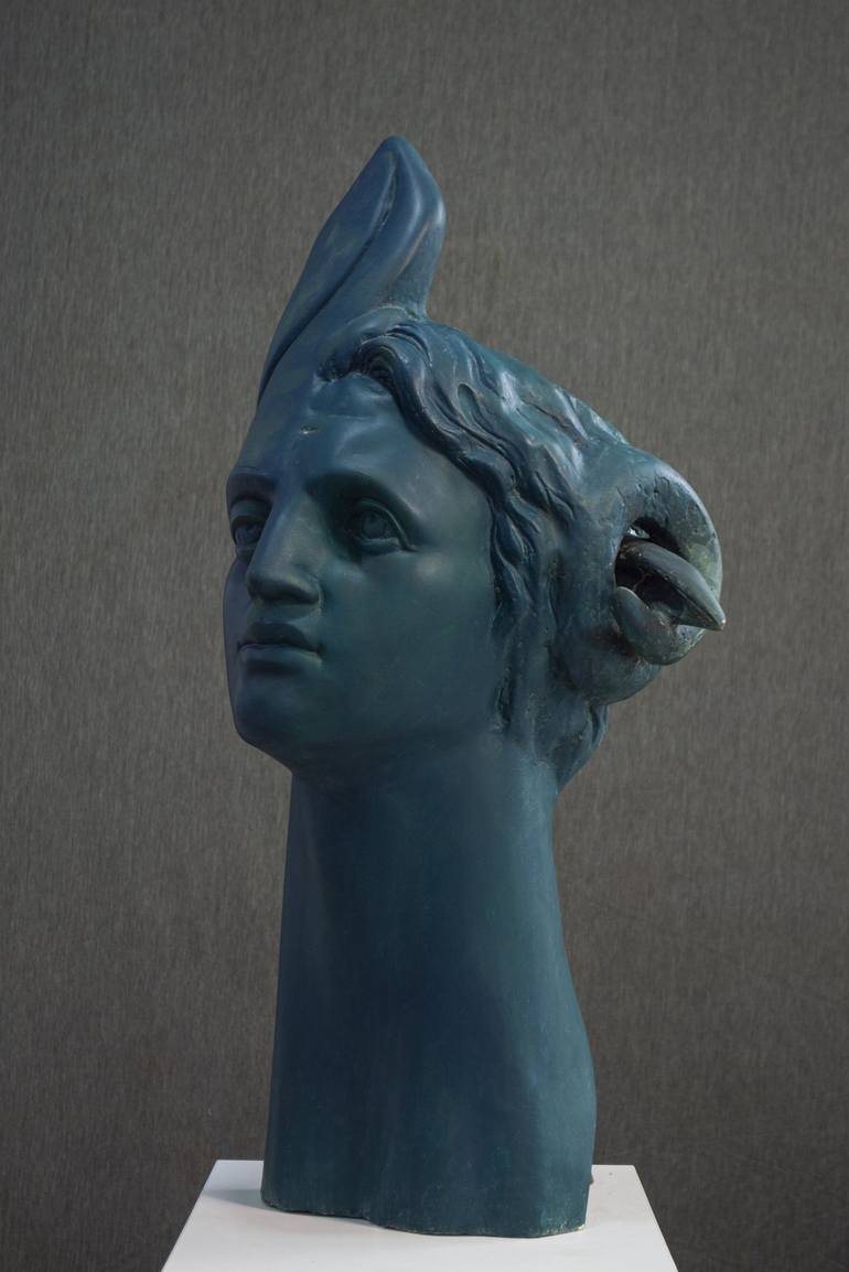 Original Figurative Portrait Sculpture by Decorative Sculptures