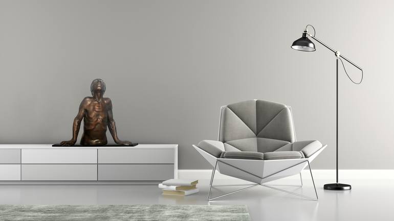 Original Figurative Men Sculpture by Decorative Sculptures