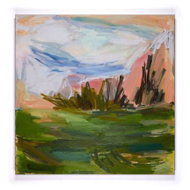 Original Abstract Landscape Paintings by Eleana Daniel