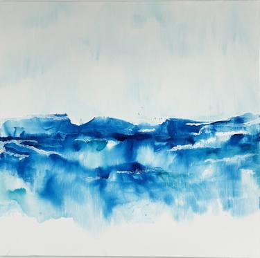 Original Abstract Landscape Painting by joelle Cabanne
