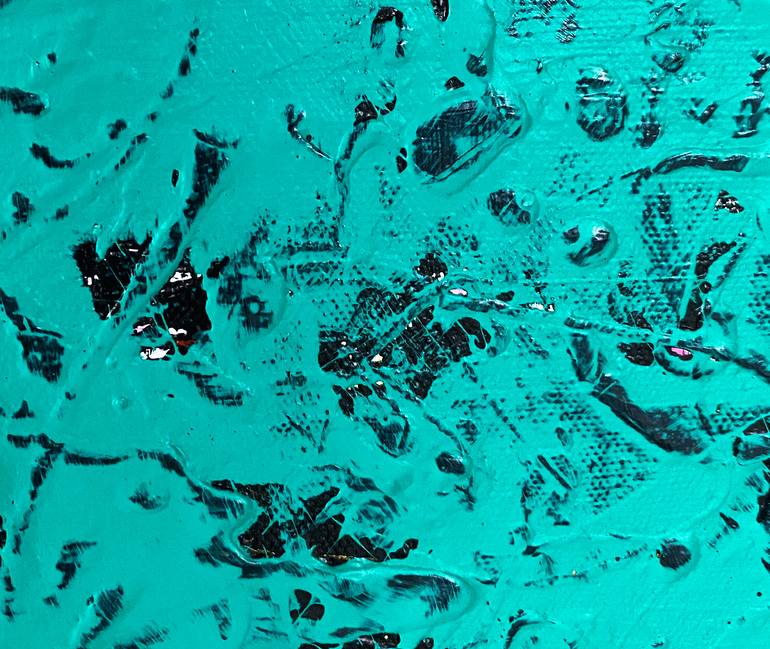 Original Abstract Landscape Painting by Zaira Dzhaubaeva