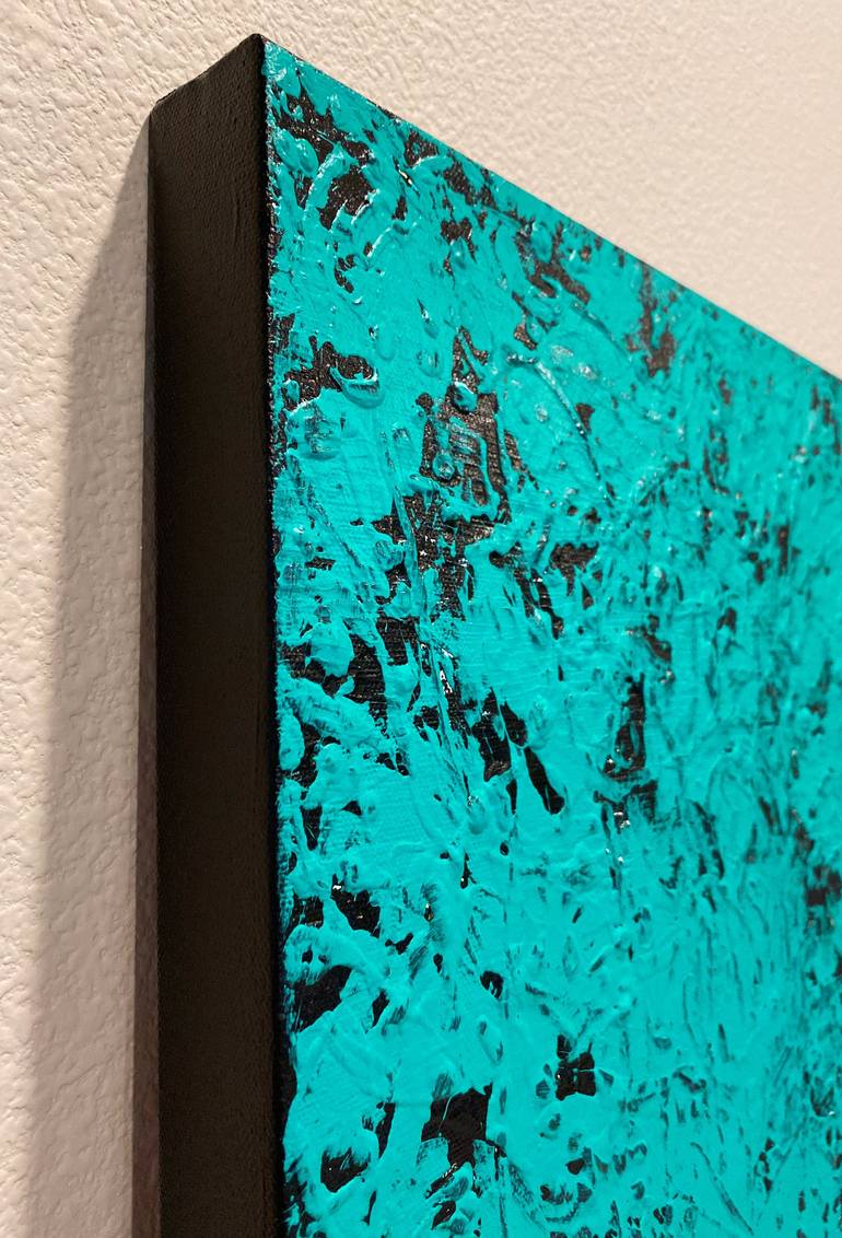 Original Abstract Landscape Painting by Zaira Dzhaubaeva