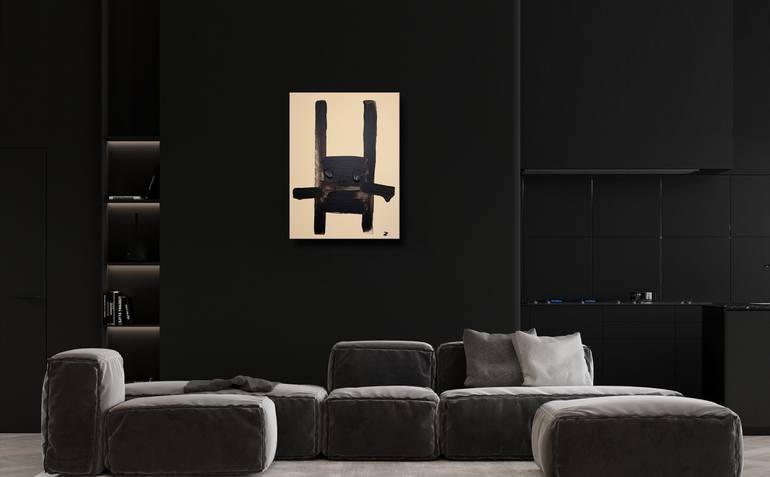 Original Abstract Animal Painting by Zaira Dzhaubaeva