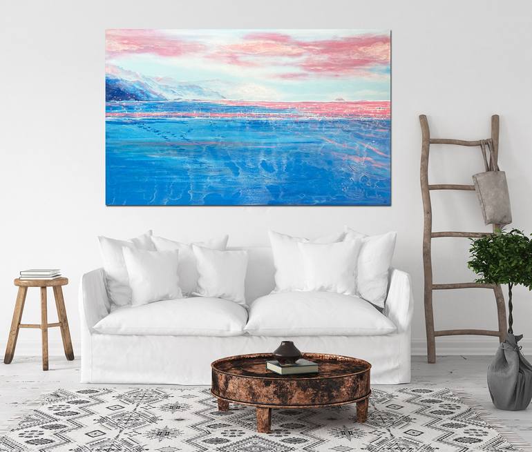 Original Seascape Painting by Zaira Dzhaubaeva