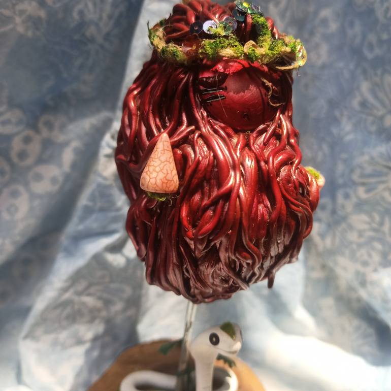 Original Conceptual Nature Sculpture by Uncletwis Oo