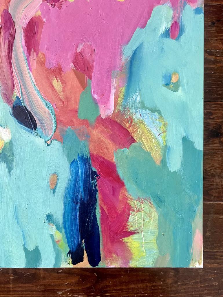 Original Abstract Expressionism Abstract Painting by Clara Wilkinson