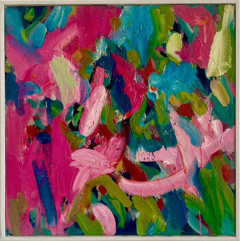 Original Abstract Expressionism Abstract Painting by Clara Wilkinson