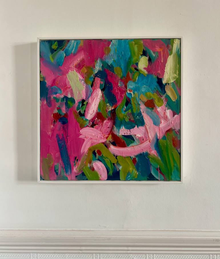 Original Abstract Expressionism Abstract Painting by Clara Wilkinson