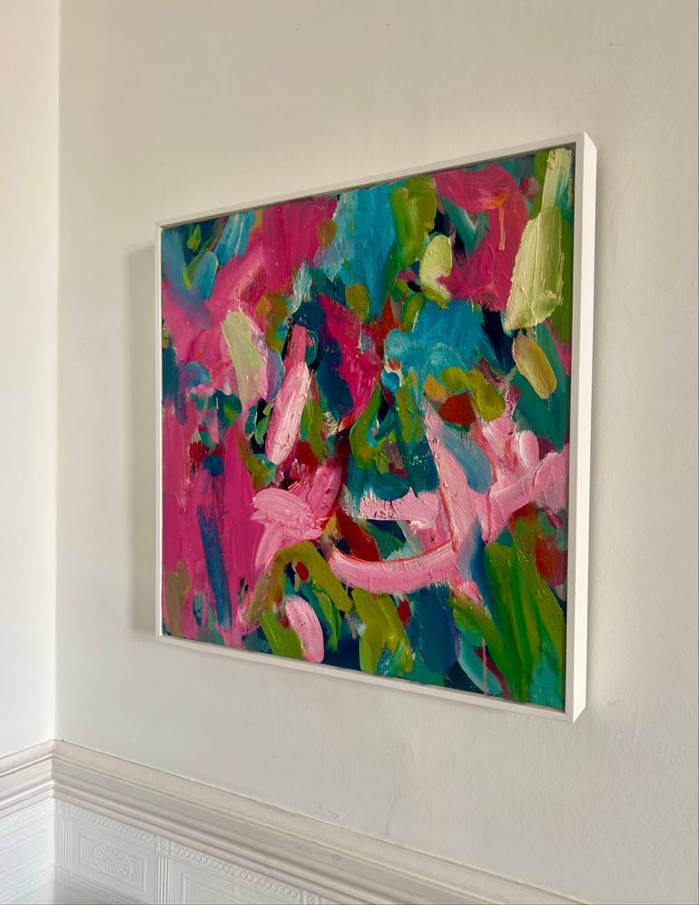 Original Abstract Expressionism Abstract Painting by Clara Wilkinson