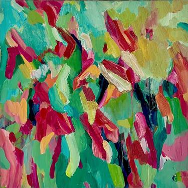 Original Abstract Expressionism Abstract Painting by Clara Wilkinson