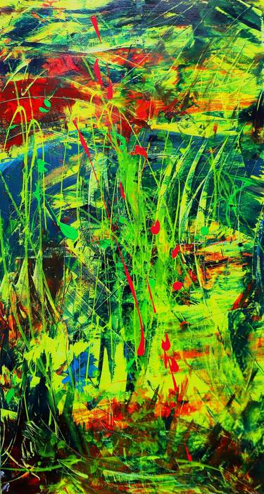 Original Expressionism Abstract Paintings by Farhan AT