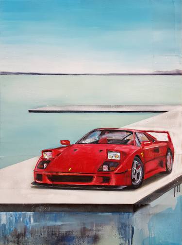 Print of Car Paintings by Allen Mack