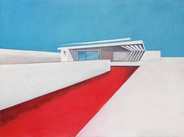 Original Fine Art Architecture Paintings by Allen Mack