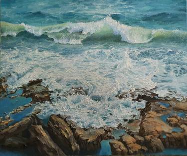 Original Seascape Painting by Tetyana Soboleva