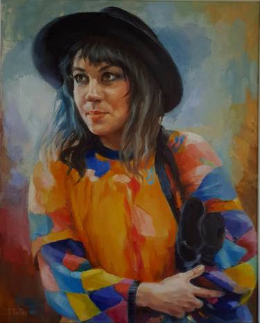 Original Fine Art Portrait Paintings by Tetyana Soboleva