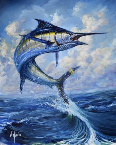 Original Fish Painting by Thomas Dauria