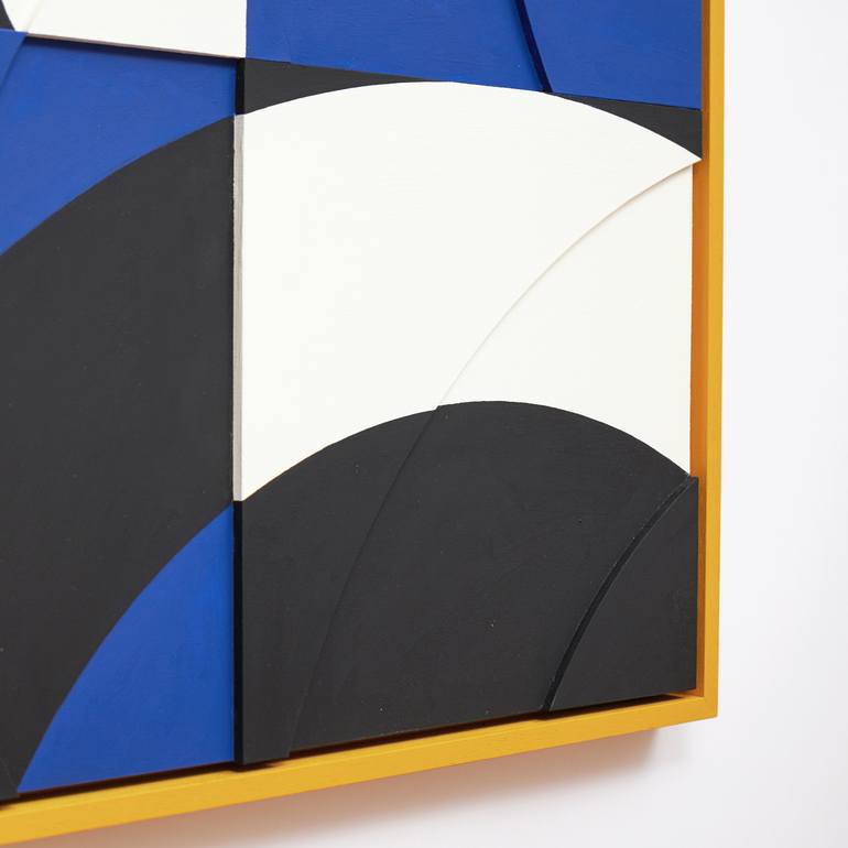 Original Geometric Abstract Painting by James D Wilson