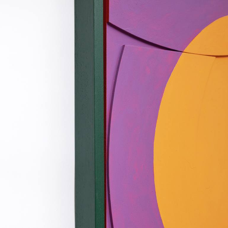 Original Geometric Abstract Painting by James D Wilson