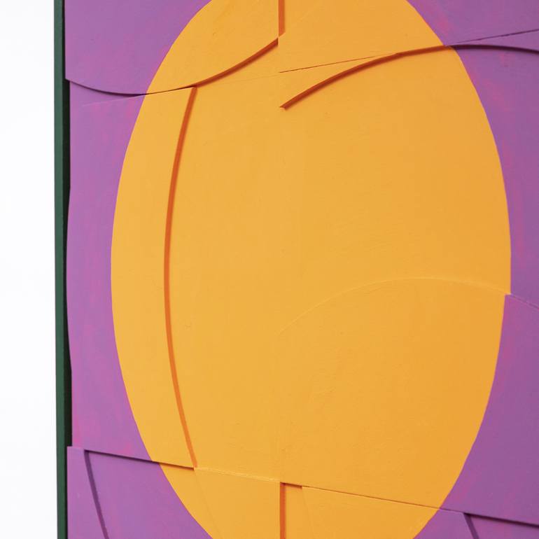 Original Geometric Abstract Painting by James D Wilson