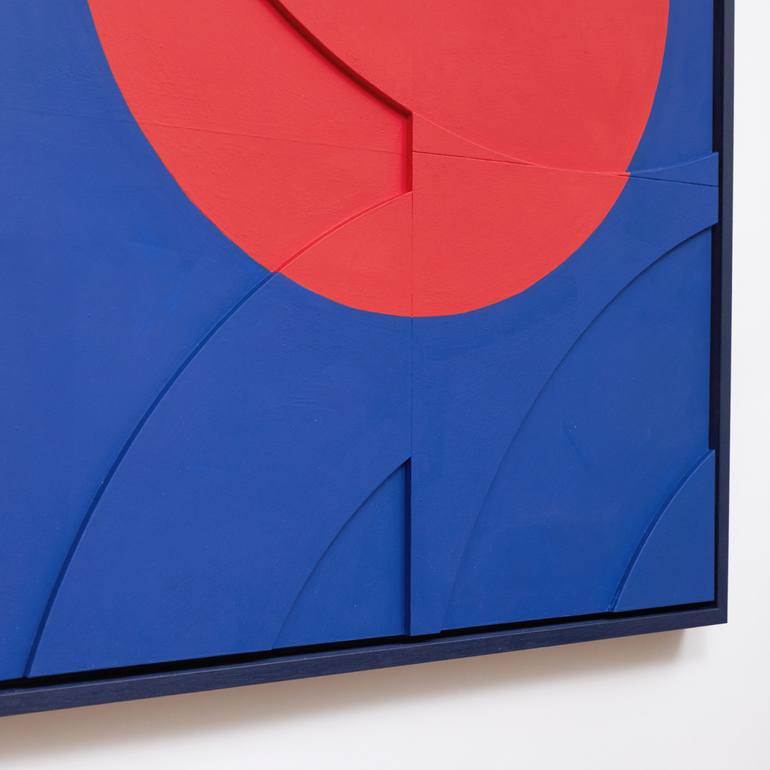 Original Geometric Abstract Painting by James D Wilson