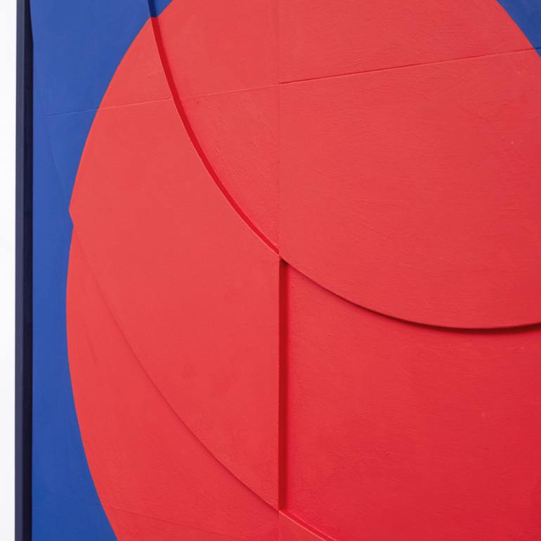 Original Geometric Abstract Painting by James D Wilson