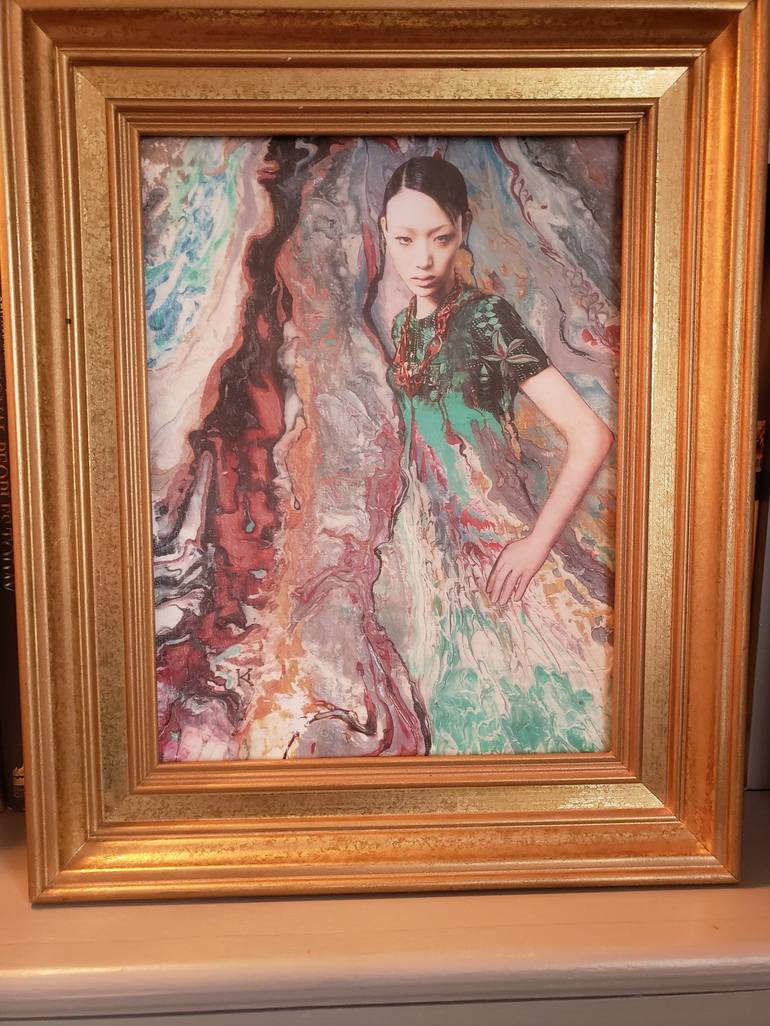 Original Figurative Women Painting by Katherine Anderson