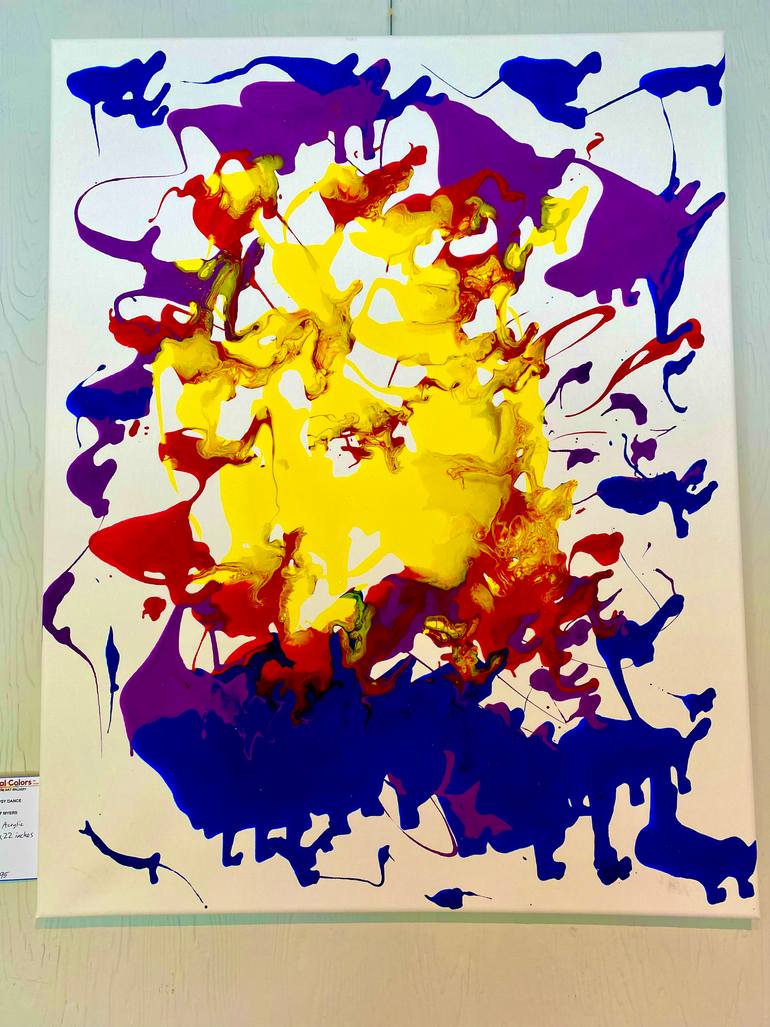 Original Abstract Painting by Jeffrey Myers