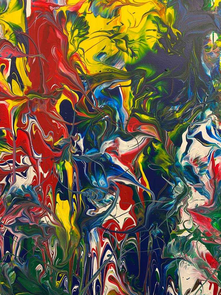 Original Abstract Painting by Jeffrey Myers