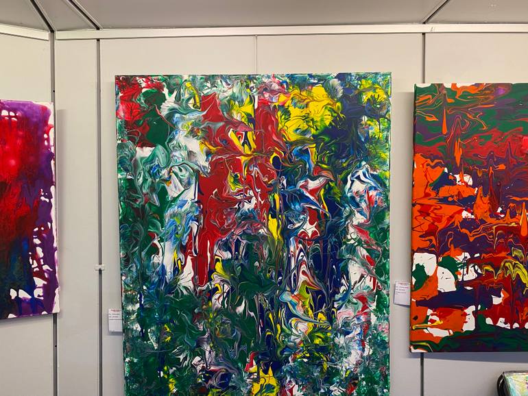 Original Abstract Painting by Jeffrey Myers