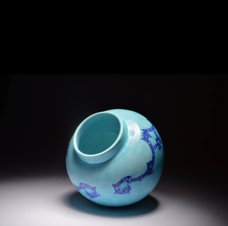 Original Conceptual Patterns Sculpture by Arzu Arslan