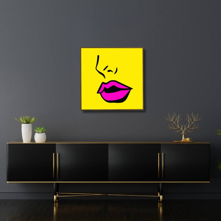 Original Abstract Expressionism Pop Culture/Celebrity Digital by Farah Barnes