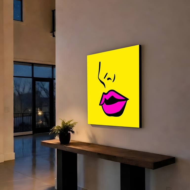 Original Abstract Expressionism Pop Culture/Celebrity Digital by Farah Barnes