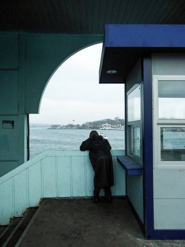 Composition over Bosphorus River thumb