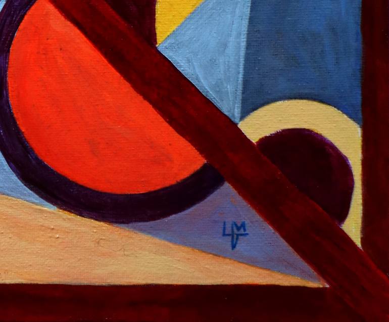 Original Abstract Painting by Ludmilla Wingelmaier