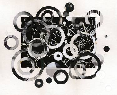 Original Abstract Collage by Jill Stoll