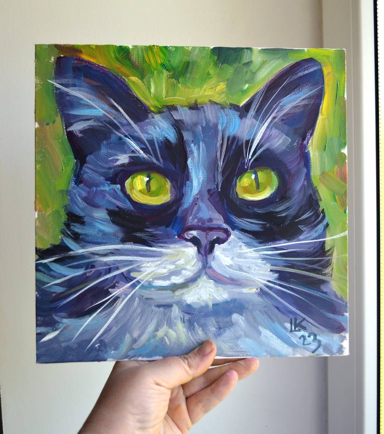 Original Animal Painting by Lada Kholosho