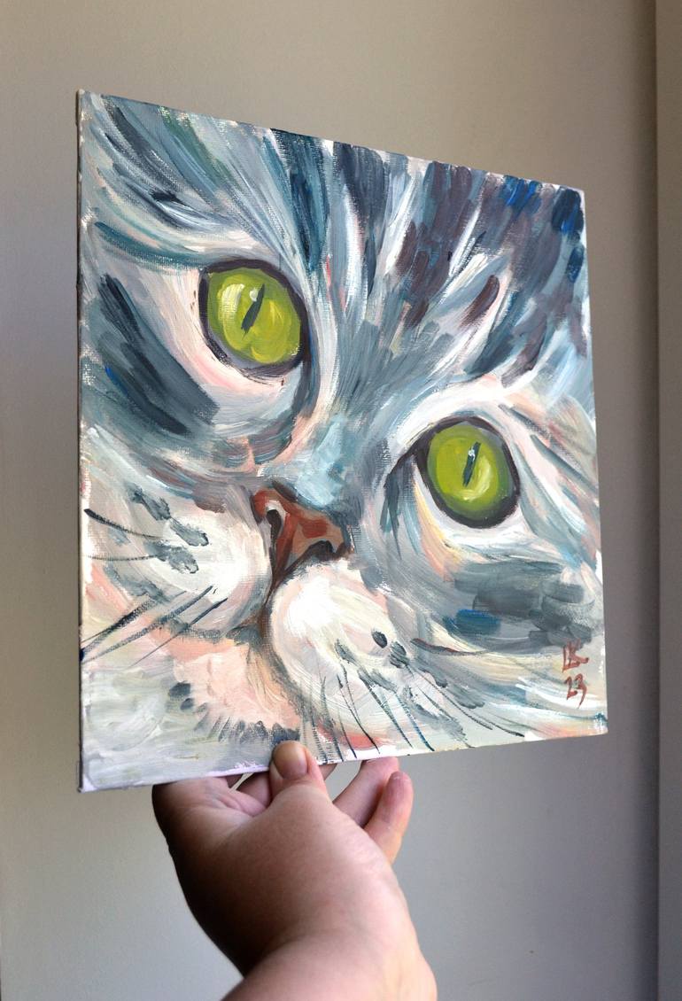 Original Animal Painting by Lada Kholosho