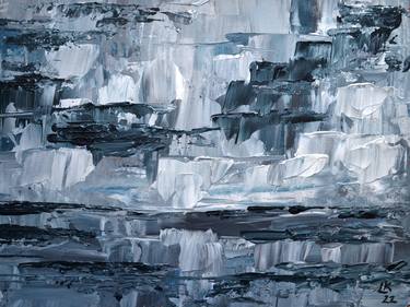 Original Abstract Landscape Paintings by Lada Kholosho