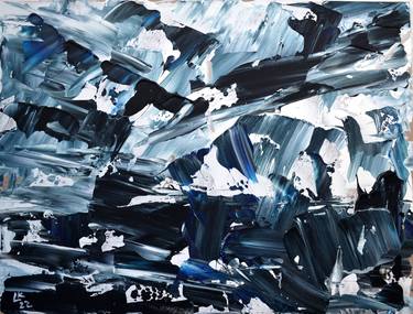 Original Abstract Expressionism Abstract Paintings by Lada Kholosho