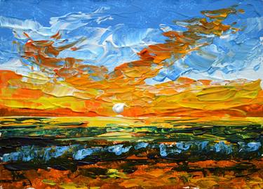 Original Impressionism Seascape Paintings by Lada Kholosho