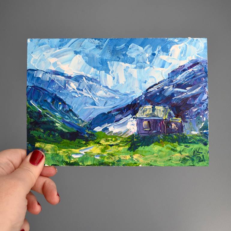 Original Landscape Painting by Lada Kholosho