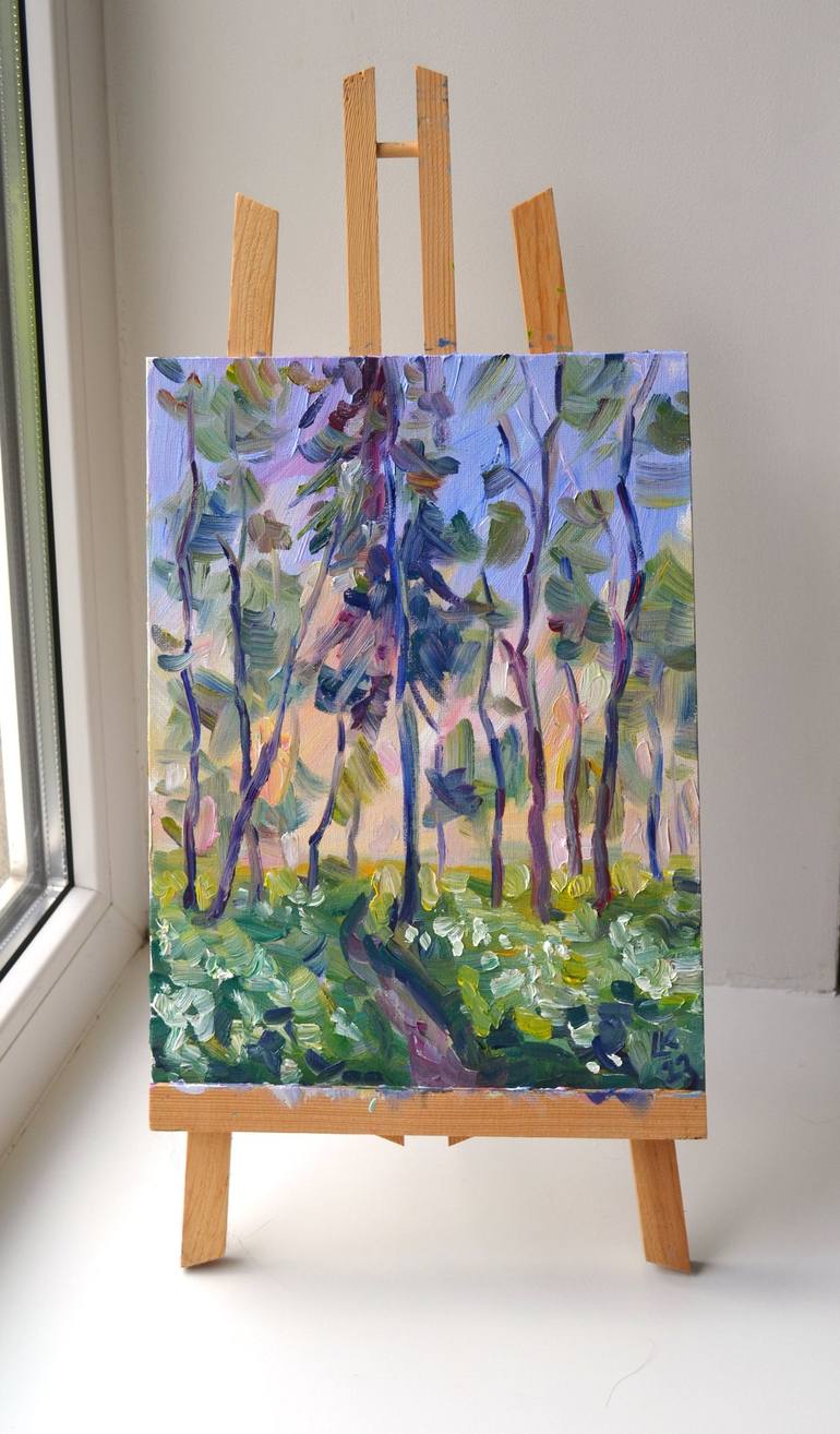 Original Landscape Painting by Lada Kholosho