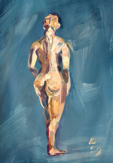 Female Nude Model Painting thumb